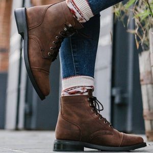 Thursday Boot Co. The Captain Women’s Lace Up Ankle Boot Sz 8